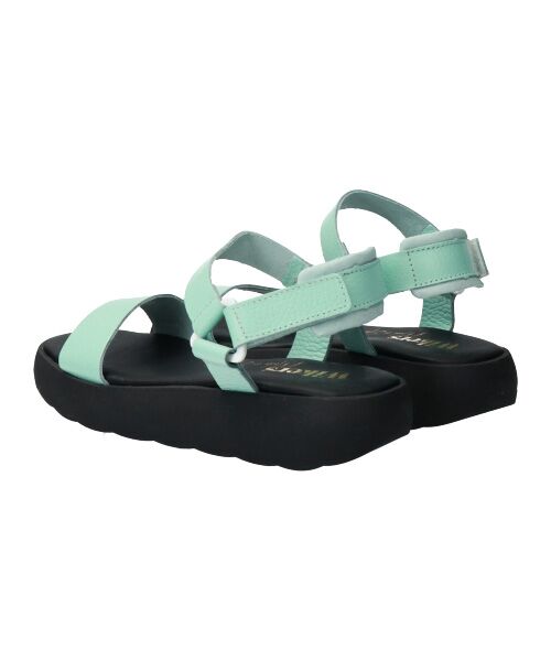 INTER-CHAUSSURES / インター ショシュール サンダル | 【WIKERS】ソフトスクエアトウ厚底サンダル | 詳細17