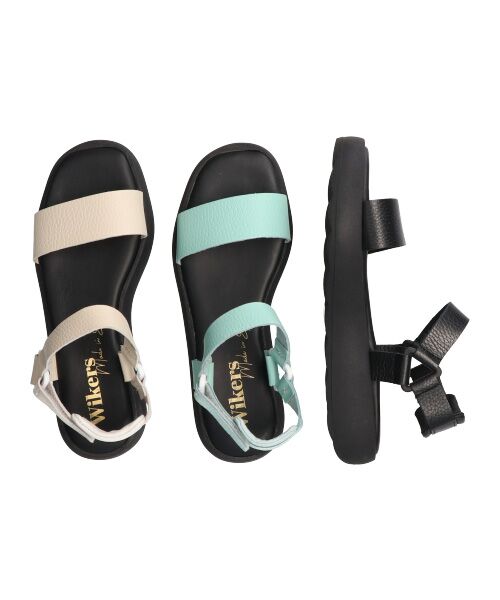 INTER-CHAUSSURES / インター ショシュール サンダル | 【WIKERS】ソフトスクエアトウ厚底サンダル | 詳細22