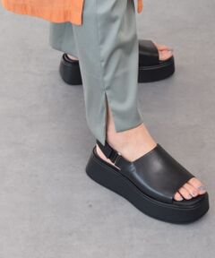 INTER-CHAUSSURES / インター ショシュール サンダル | 【VAGABOND】厚底カバードバックバンドサンダル
