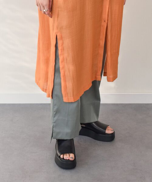 INTER-CHAUSSURES / インター ショシュール サンダル | 【VAGABOND】厚底カバードバックバンドサンダル | 詳細9