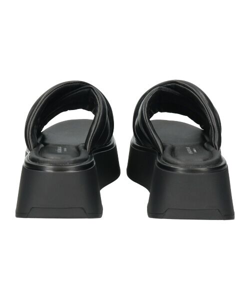 INTER-CHAUSSURES / インター ショシュール サンダル | 【VAGABOND】スクエアトウ厚底クロスストラップサンダル | 詳細4