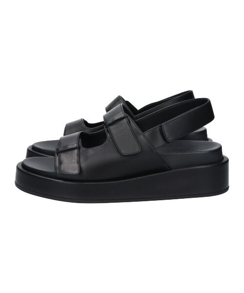 INTER-CHAUSSURES / インター ショシュール サンダル | 【EMILE】厚底ベルクロフットベッドサンダル | 詳細2