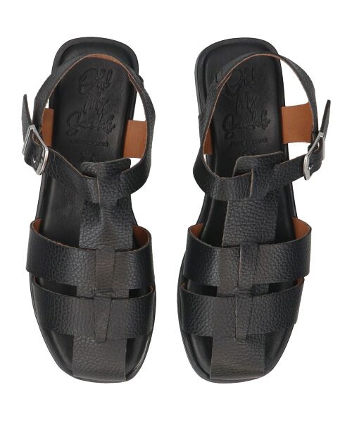 INTER-CHAUSSURES / インター ショシュール サンダル | 【Oh my Sandals】スクエアトウフラットグルカサンダル | 詳細5