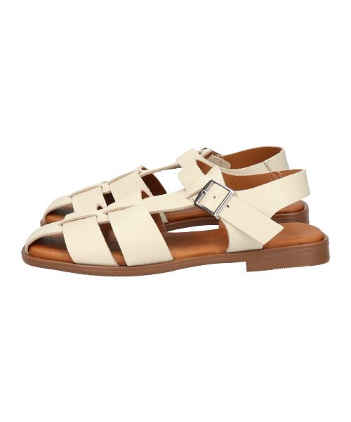 INTER-CHAUSSURES / インター ショシュール サンダル | 【Oh my Sandals】スクエアトウフラットグルカサンダル | 詳細12