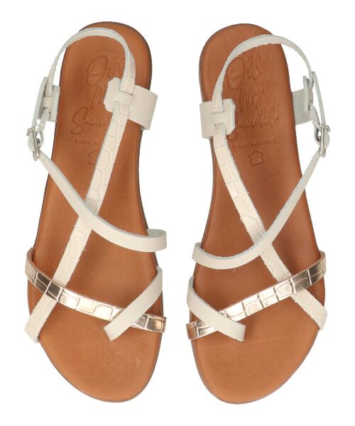 INTER-CHAUSSURES / インター ショシュール サンダル | 【Oh my Sandals】ラウンドトウストラップフラットサンダル | 詳細5