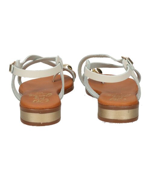 INTER-CHAUSSURES / インター ショシュール サンダル | 【Oh my Sandals】メタルサムリングサンダル | 詳細12