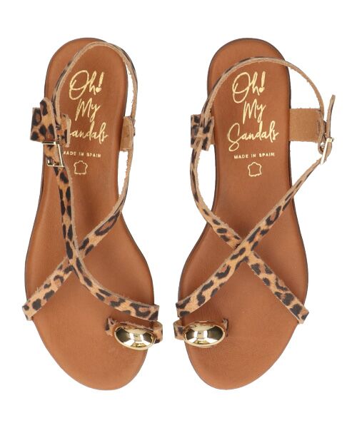 INTER-CHAUSSURES / インター ショシュール サンダル | 【Oh my Sandals】メタルサムリングサンダル | 詳細21