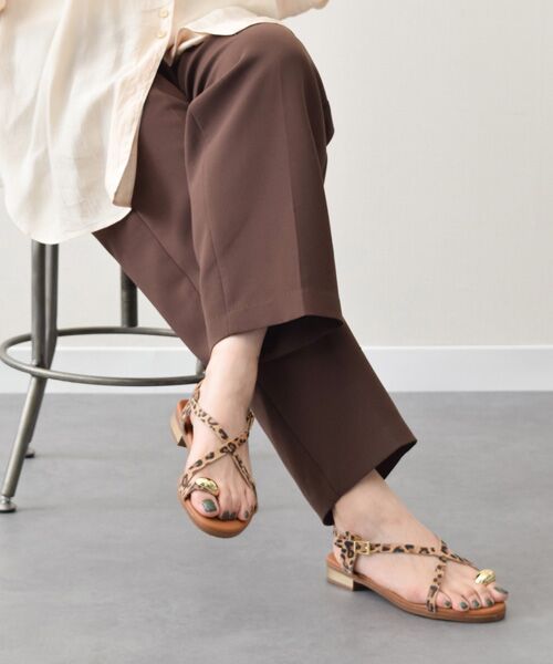 INTER-CHAUSSURES / インター ショシュール サンダル | 【Oh my Sandals】メタルサムリングサンダル | 詳細22