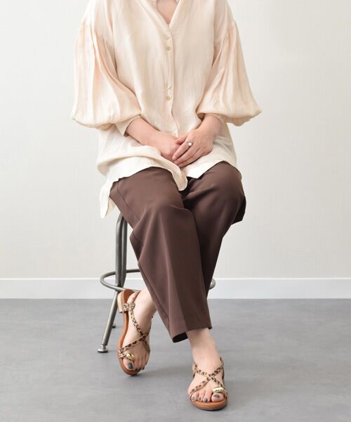 INTER-CHAUSSURES / インター ショシュール サンダル | 【Oh my Sandals】メタルサムリングサンダル | 詳細23