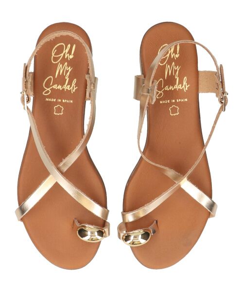 INTER-CHAUSSURES / インター ショシュール サンダル | 【Oh my Sandals】メタルサムリングサンダル | 詳細26