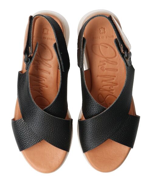 INTER-CHAUSSURES / インター ショシュール サンダル | 【Oh my Sandals】クロスベルトウエッジサンダル | 詳細5