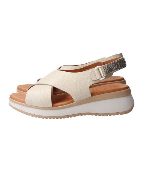 INTER-CHAUSSURES / インター ショシュール サンダル | 【Oh my Sandals】クロスベルトウエッジサンダル | 詳細10