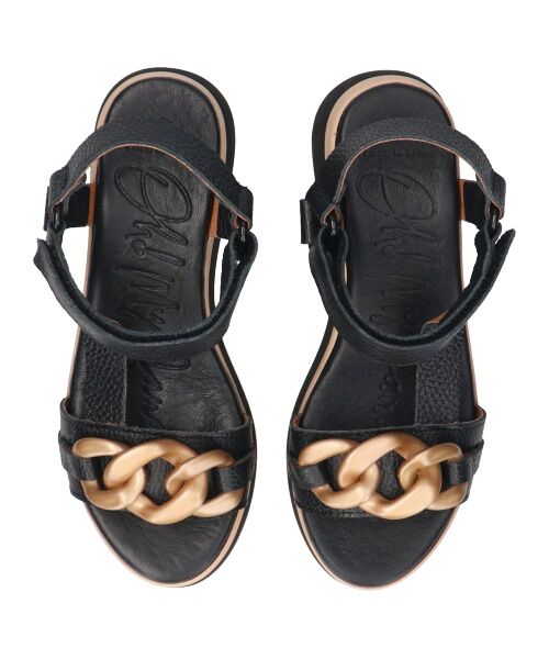 INTER-CHAUSSURES / インター ショシュール サンダル | 【Oh my Sandals】メタルチェーンベルクロサンダル | 詳細5