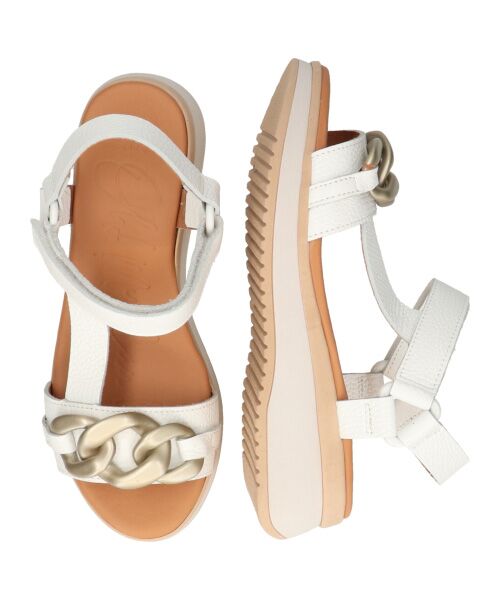 INTER-CHAUSSURES / インター ショシュール サンダル | 【Oh my Sandals】メタルチェーンベルクロサンダル | 詳細14