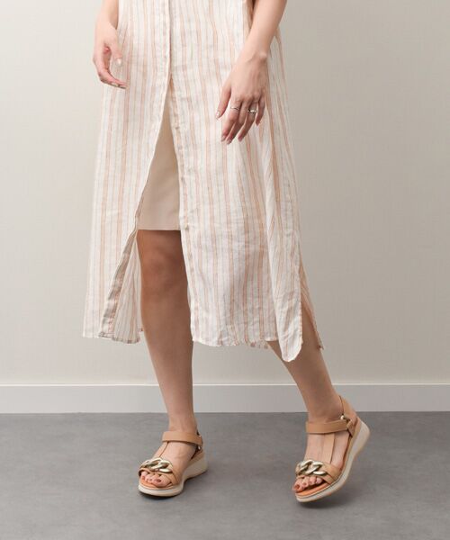 INTER-CHAUSSURES / インター ショシュール サンダル | 【Oh my Sandals】メタルチェーンベルクロサンダル | 詳細24