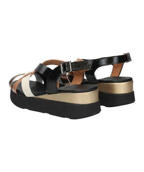 INTER-CHAUSSURES / インター ショシュール サンダル | 【Oh my Sandals】カラーコンビ厚底サンダル | 詳細3