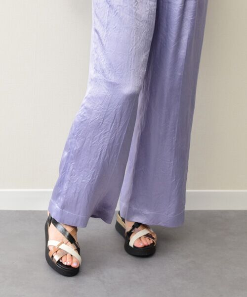 INTER-CHAUSSURES / インター ショシュール サンダル | 【Oh my Sandals】カラーコンビ厚底サンダル | 詳細8