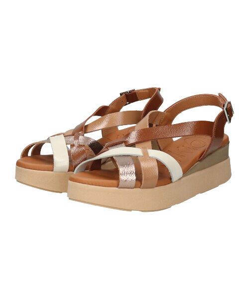 INTER-CHAUSSURES / インター ショシュール サンダル | 【Oh my Sandals】カラーコンビ厚底サンダル | 詳細10