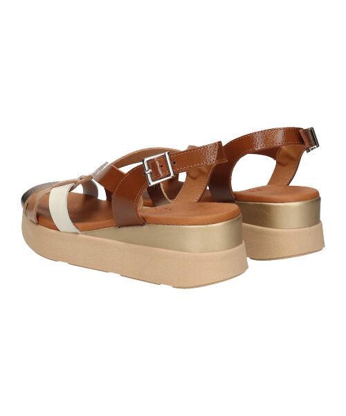 INTER-CHAUSSURES / インター ショシュール サンダル | 【Oh my Sandals】カラーコンビ厚底サンダル | 詳細12