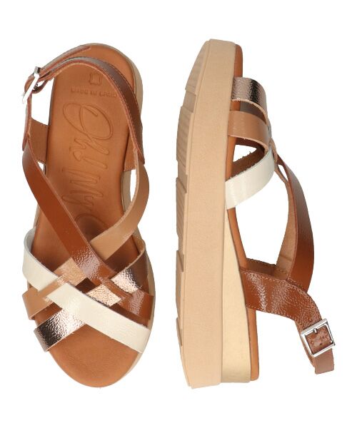 INTER-CHAUSSURES / インター ショシュール サンダル | 【Oh my Sandals】カラーコンビ厚底サンダル | 詳細16