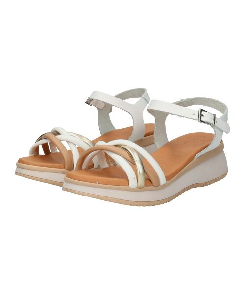 INTER-CHAUSSURES / インター ショシュール サンダル | 【Oh my Sandals】厚底アンクルストラップサンダル | 詳細1