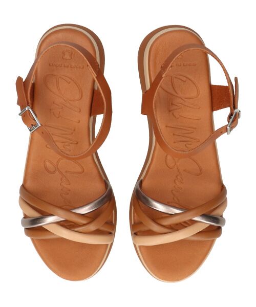 INTER-CHAUSSURES / インター ショシュール サンダル | 【Oh my Sandals】厚底アンクルストラップサンダル | 詳細14