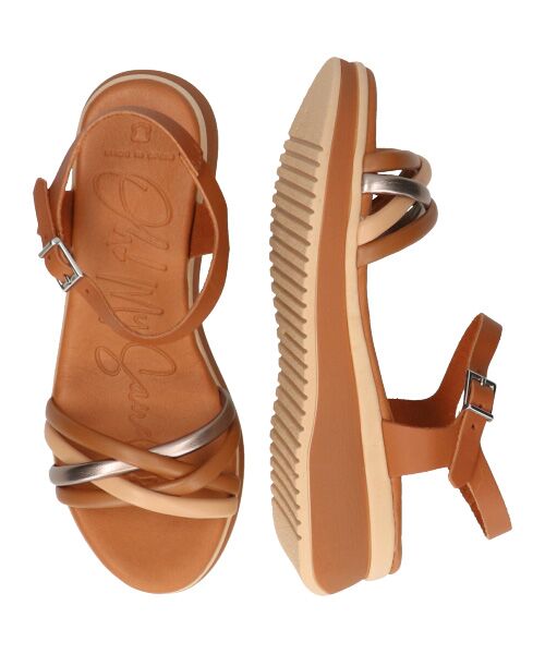 INTER-CHAUSSURES / インター ショシュール サンダル | 【Oh my Sandals】厚底アンクルストラップサンダル | 詳細16