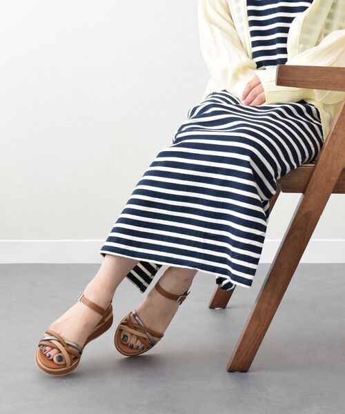 INTER-CHAUSSURES / インター ショシュール サンダル | 【Oh my Sandals】厚底アンクルストラップサンダル | 詳細17