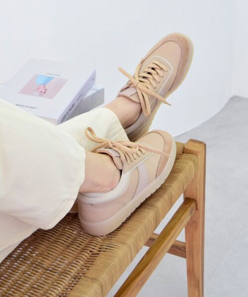 INTER-CHAUSSURES / インター ショシュール スニーカー | 【QUSHELI】ベーシックレザースニーカー | 詳細17