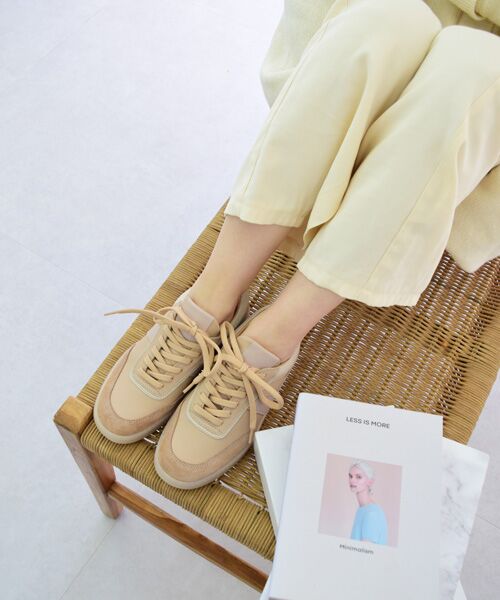 INTER-CHAUSSURES / インター ショシュール スニーカー | 【QUSHELI】ベーシックレザースニーカー | 詳細18