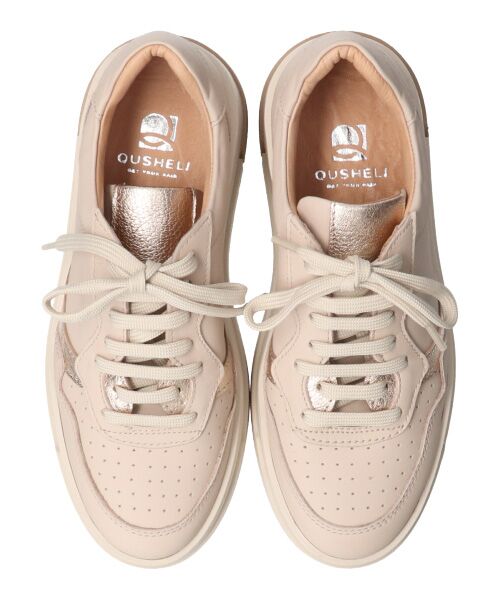 INTER-CHAUSSURES / インター ショシュール スニーカー | 【QUSHELI】ローカットレースアップスニーカー | 詳細12