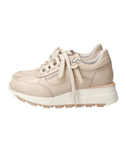 INTER-CHAUSSURES / インター ショシュール スニーカー | 【QUSHELI】アウトサイドジップレザースニーカー | 詳細9