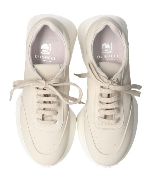 INTER-CHAUSSURES / インター ショシュール スニーカー | 【QUSHELI】フレアランニングソールスニーカー | 詳細5