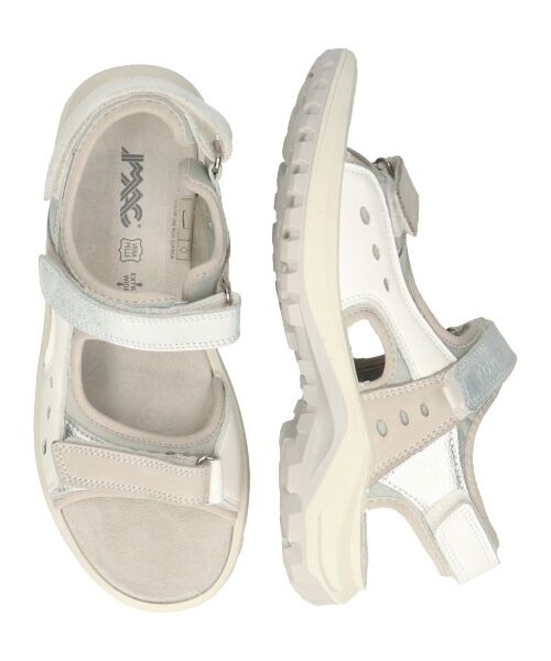 INTER-CHAUSSURES / インター ショシュール サンダル | 【IMAC】異素材コンビベルクロスポーツサンダル | 詳細7