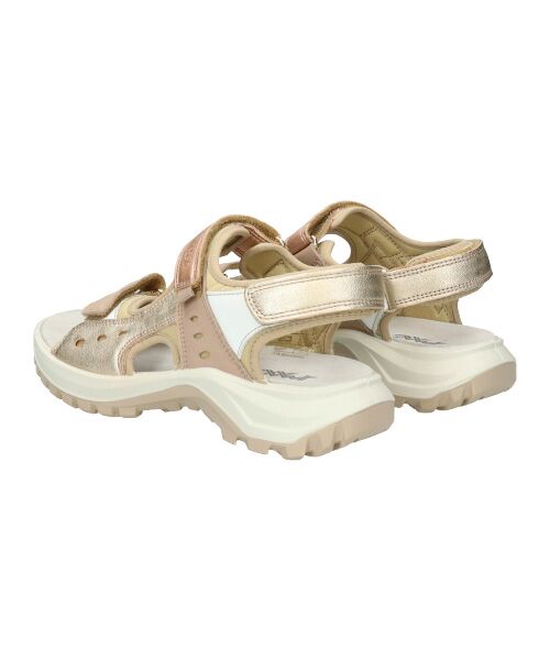 INTER-CHAUSSURES / インター ショシュール サンダル | 【IMAC】異素材コンビベルクロスポーツサンダル | 詳細12