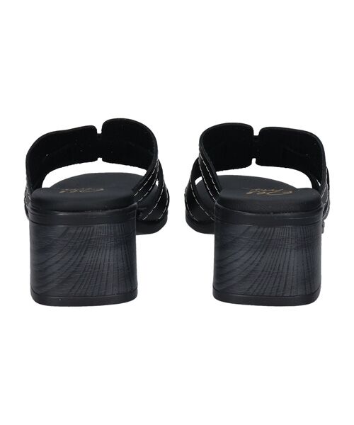 INTER-CHAUSSURES / インター ショシュール サンダル | 【Oh my Sandals】チャンキーヒールレザーサンダル | 詳細4