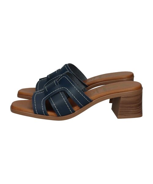INTER-CHAUSSURES / インター ショシュール サンダル | 【Oh my Sandals】チャンキーヒールレザーサンダル | 詳細11