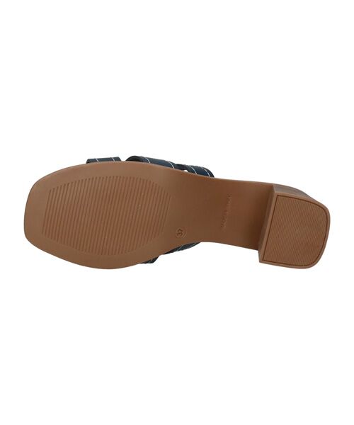 INTER-CHAUSSURES / インター ショシュール サンダル | 【Oh my Sandals】チャンキーヒールレザーサンダル | 詳細15