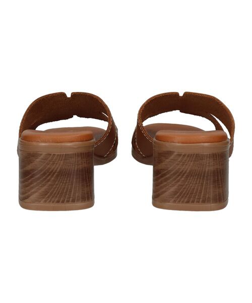 INTER-CHAUSSURES / インター ショシュール サンダル | 【Oh my Sandals】チャンキーヒールレザーミュールサンダル | 詳細13