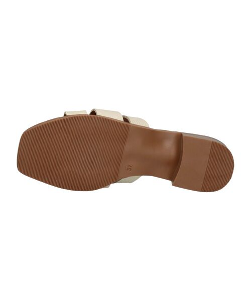 INTER-CHAUSSURES / インター ショシュール サンダル | 【Oh my Sandals】ローヒールレザーミュールサンダル | 詳細15