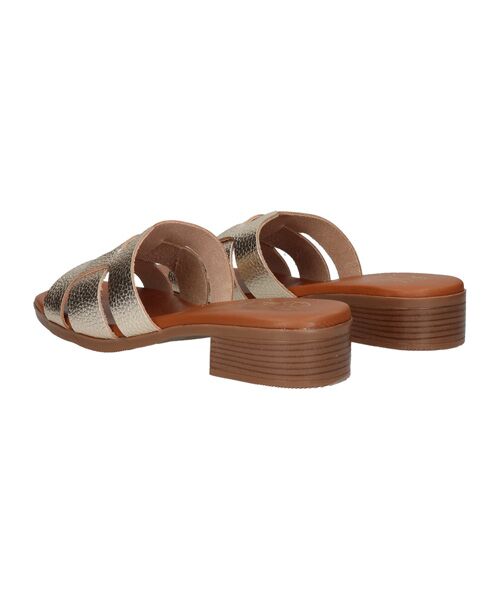INTER-CHAUSSURES / インター ショシュール サンダル | 【Oh my Sandals】ローヒールレザーミュールサンダル | 詳細21