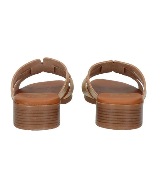 INTER-CHAUSSURES / インター ショシュール サンダル | 【Oh my Sandals】ローヒールレザーミュールサンダル | 詳細22
