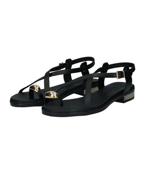 INTER-CHAUSSURES / インター ショシュール サンダル | 【Oh my Sandals】クロスストラップトングサンダル | 詳細1