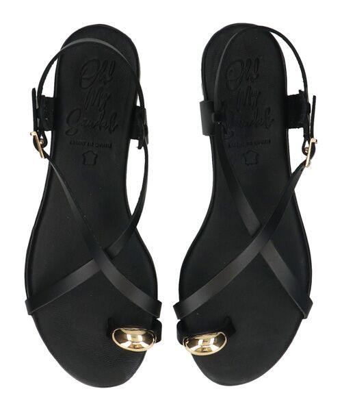 INTER-CHAUSSURES / インター ショシュール サンダル | 【Oh my Sandals】クロスストラップトングサンダル | 詳細5
