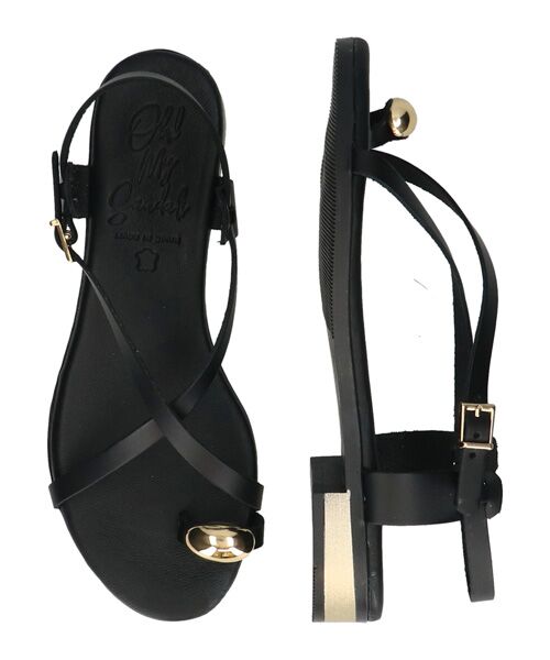 INTER-CHAUSSURES / インター ショシュール サンダル | 【Oh my Sandals】クロスストラップトングサンダル | 詳細7