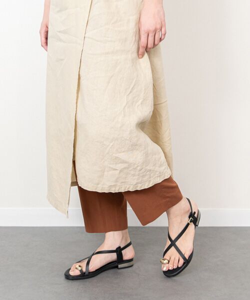 INTER-CHAUSSURES / インター ショシュール サンダル | 【Oh my Sandals】クロスストラップトングサンダル | 詳細8
