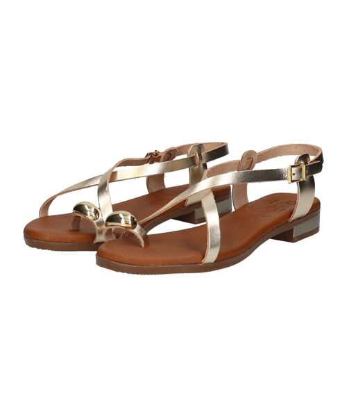 INTER-CHAUSSURES / インター ショシュール サンダル | 【Oh my Sandals】クロスストラップトングサンダル | 詳細10