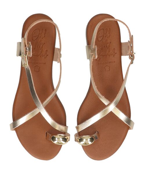 INTER-CHAUSSURES / インター ショシュール サンダル | 【Oh my Sandals】クロスストラップトングサンダル | 詳細14