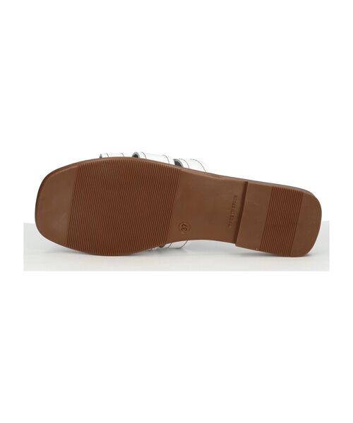 INTER-CHAUSSURES / インター ショシュール サンダル | 【Oh my Sandals】ステッチフラットミュールサンダル | 詳細14