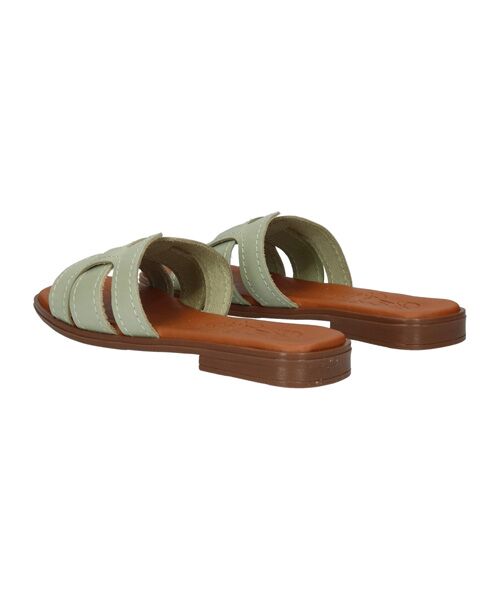 INTER-CHAUSSURES / インター ショシュール サンダル | 【Oh my Sandals】ステッチフラットミュールサンダル | 詳細18